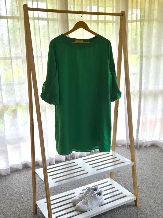 Iris Sleeved Swing Dress