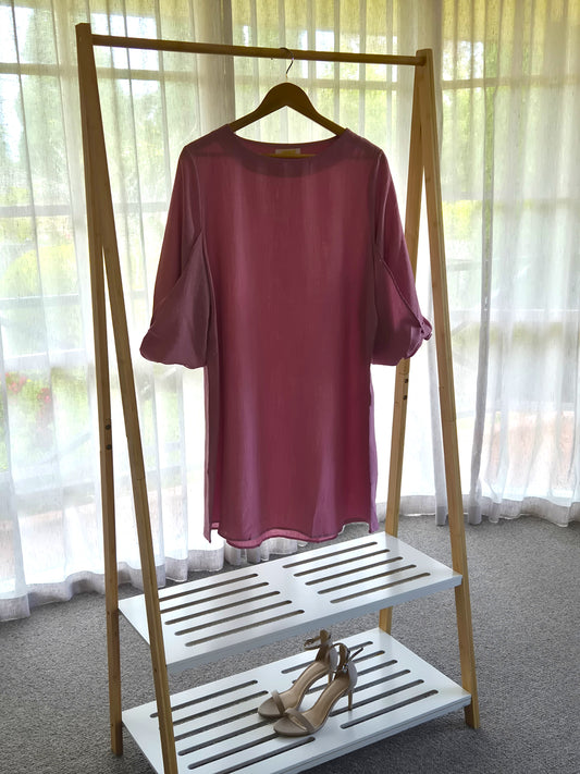 Iris Sleeved Swing Dress