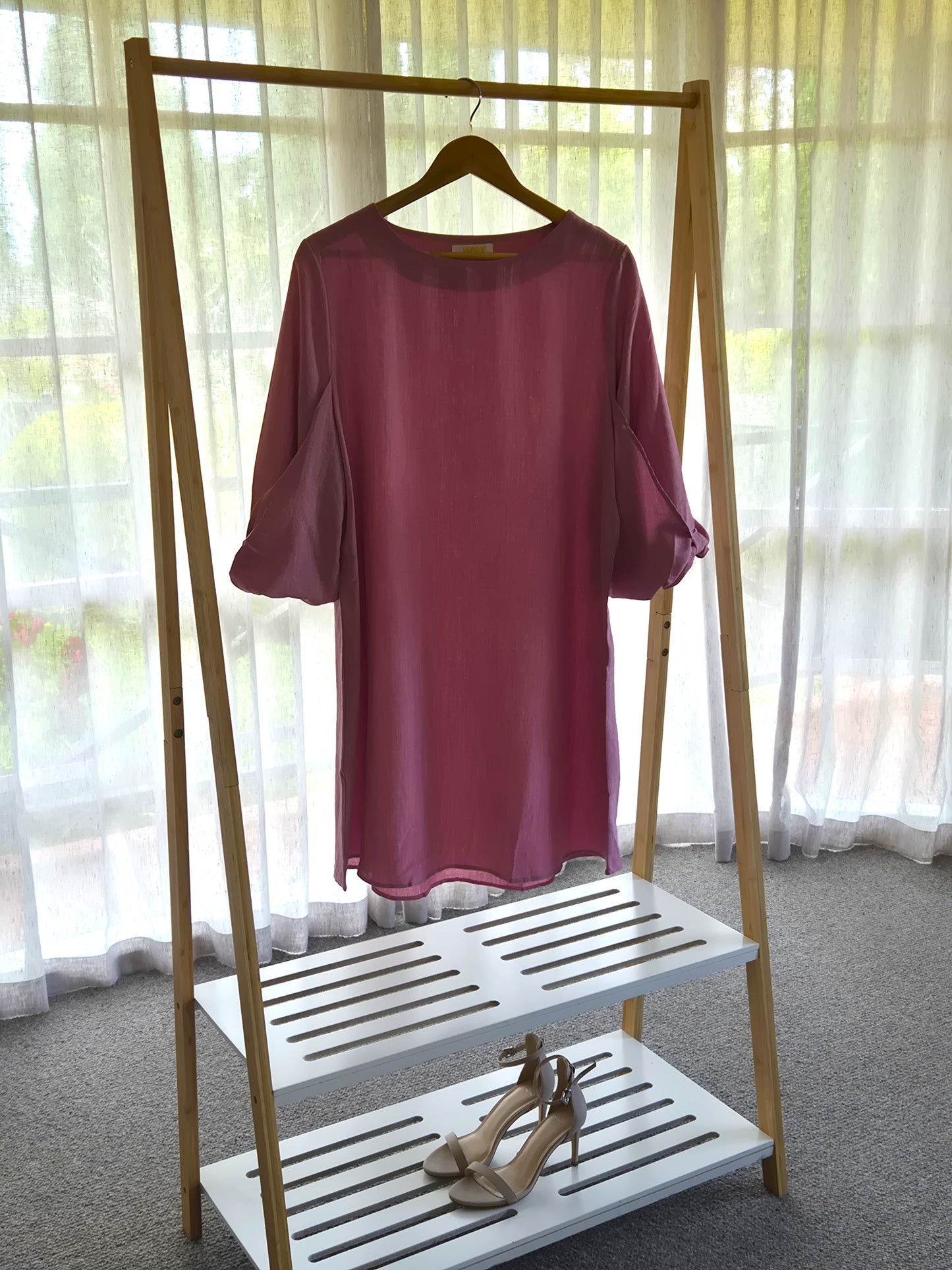 Iris Sleeved Swing Dress