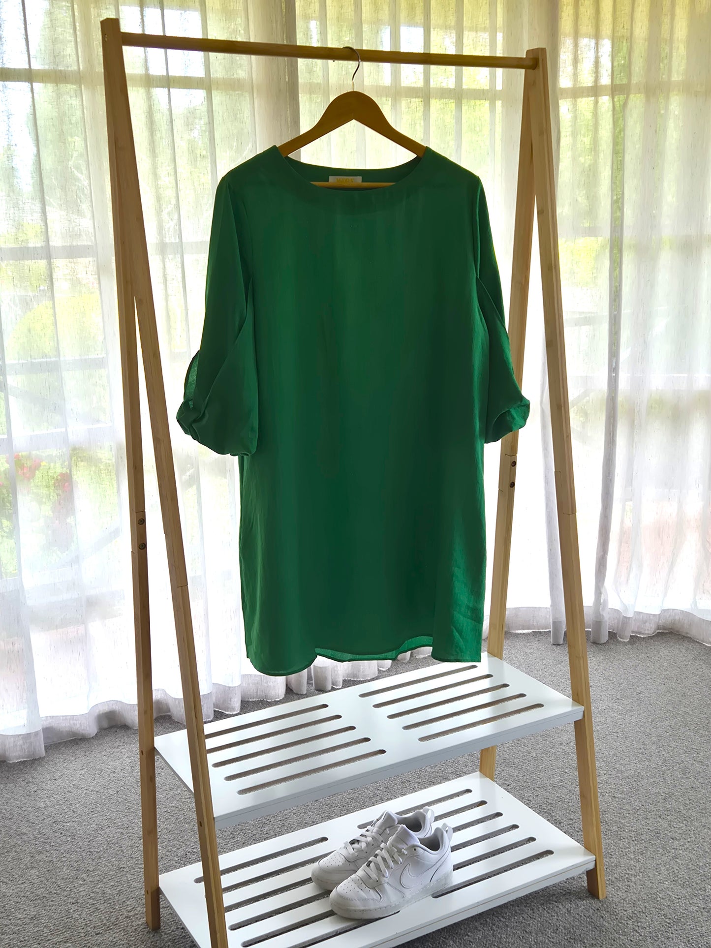 Iris Sleeved Swing Dress