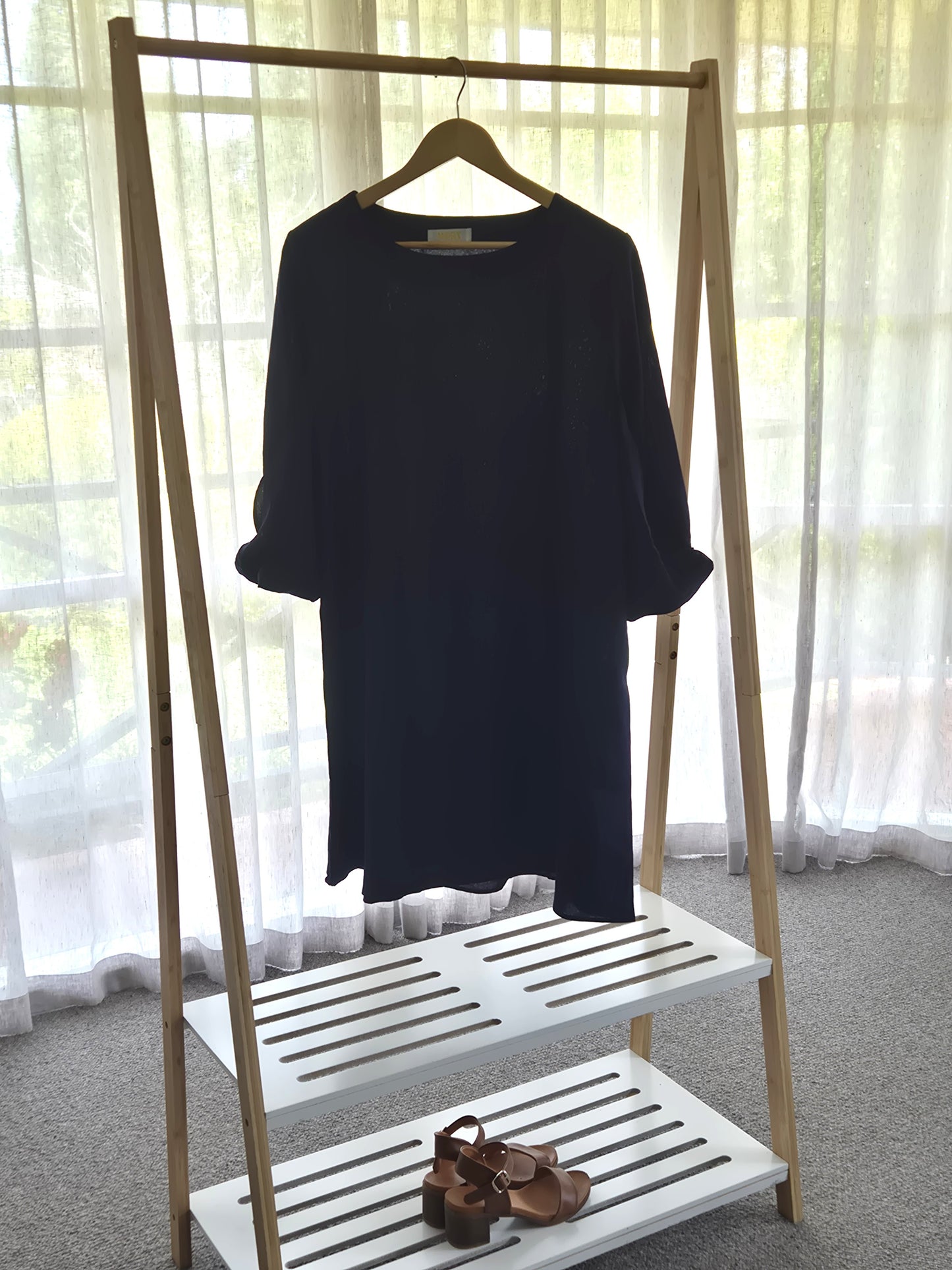 Iris Sleeved Swing Dress