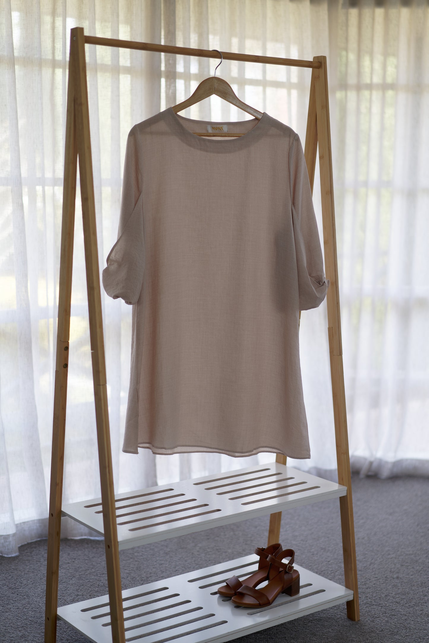 Iris Sleeved Swing Dress