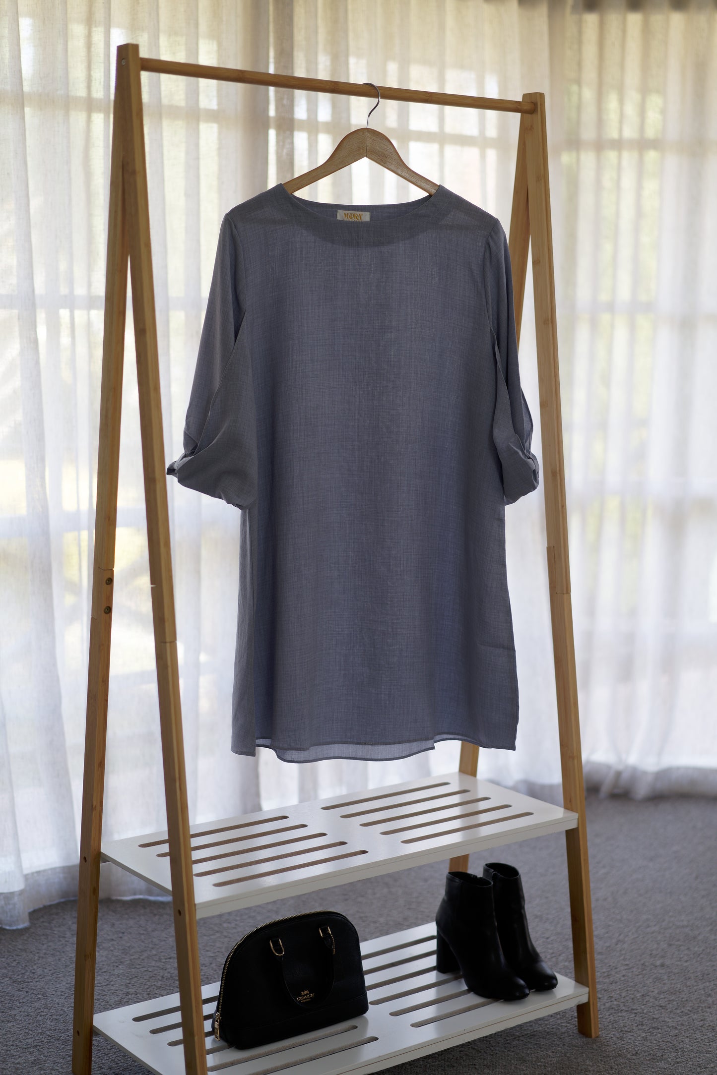 Iris Sleeved Swing Dress