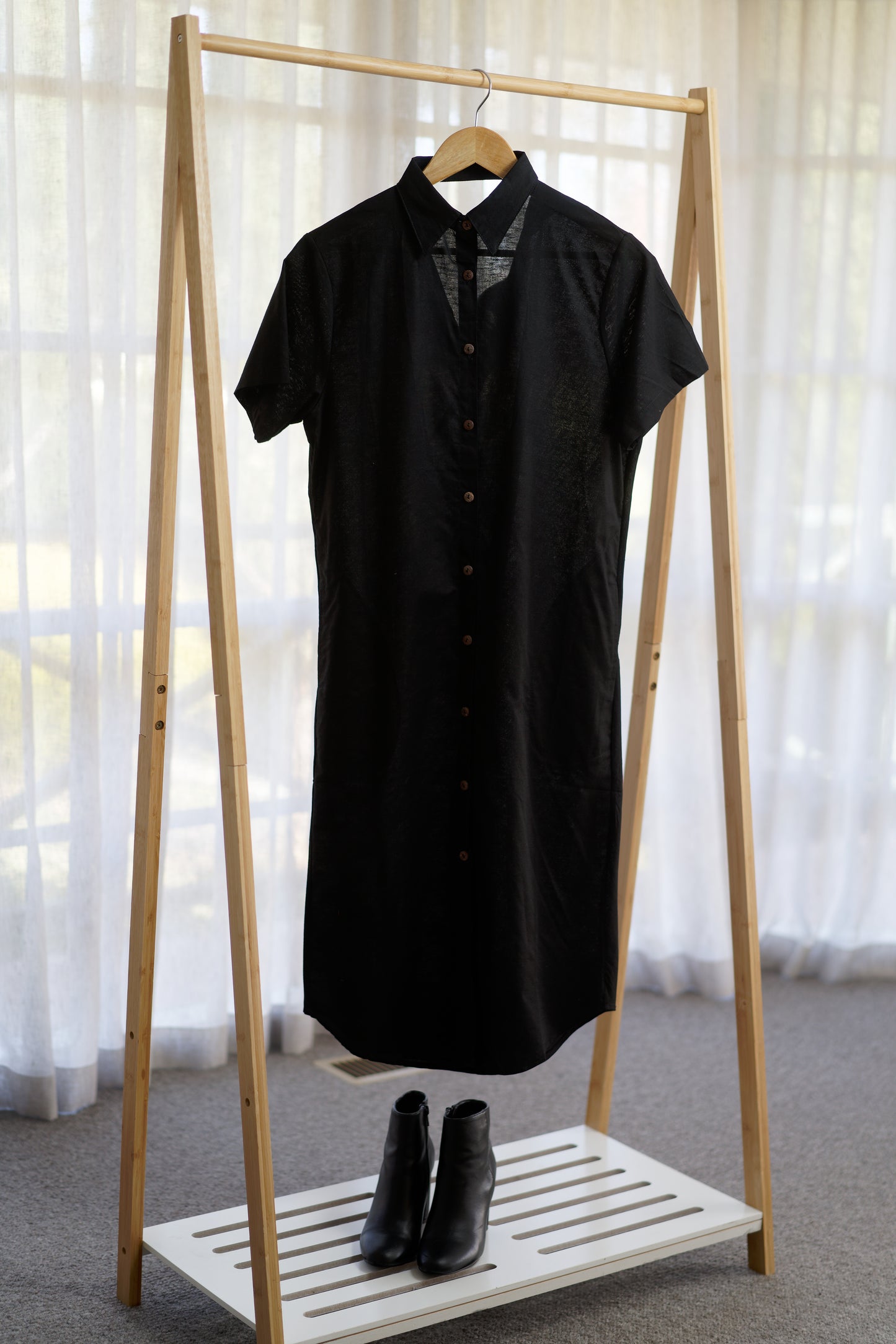 Magnolia Button Shirt Dress