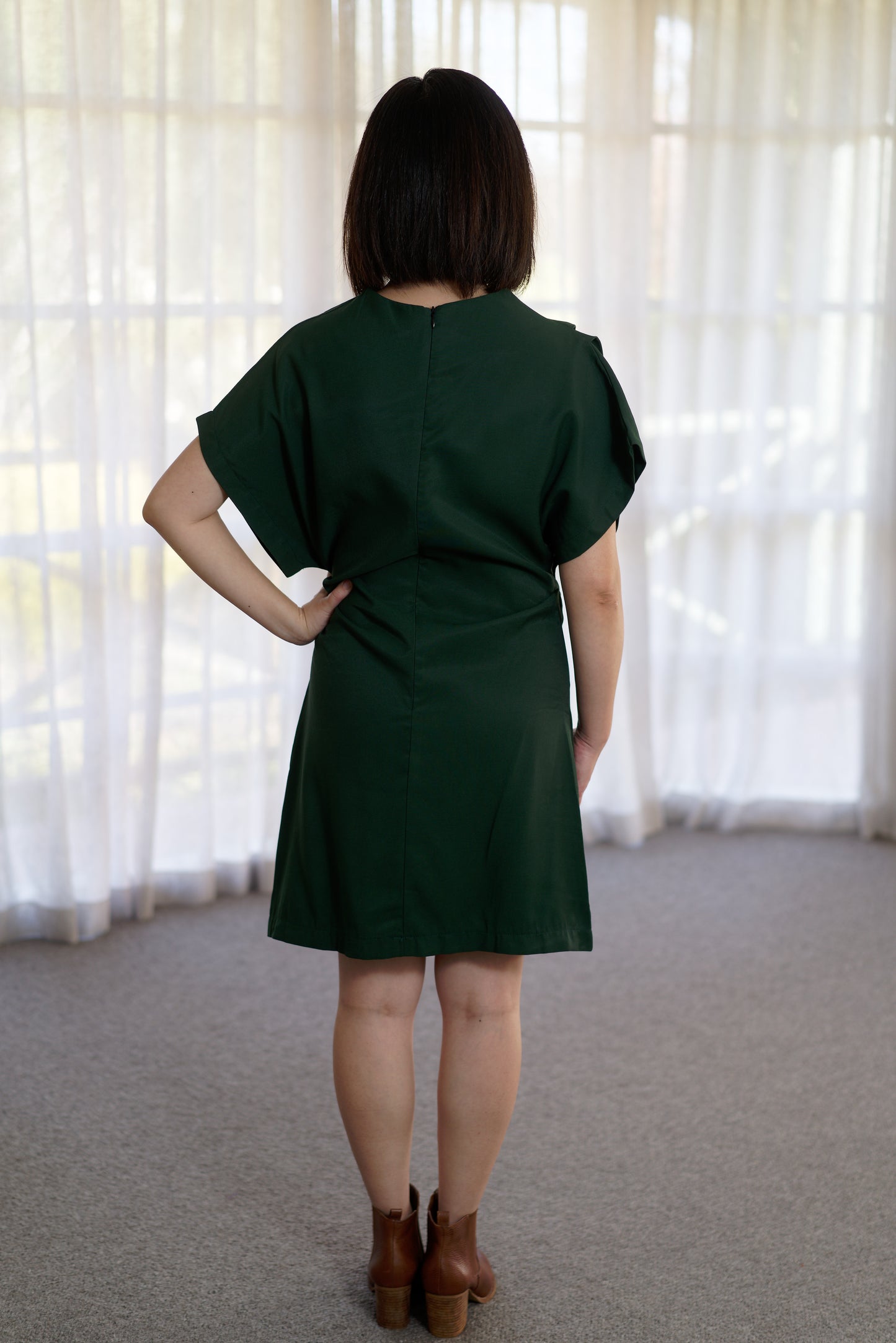Lily Gathered Minidress