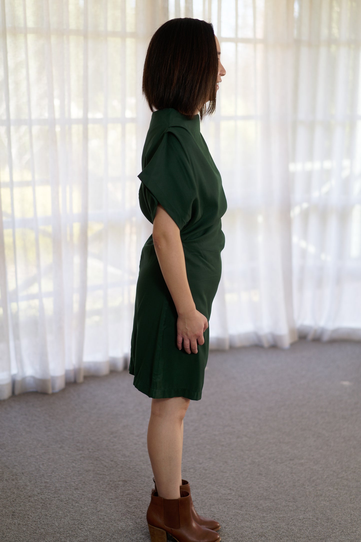 Lily Gathered Minidress