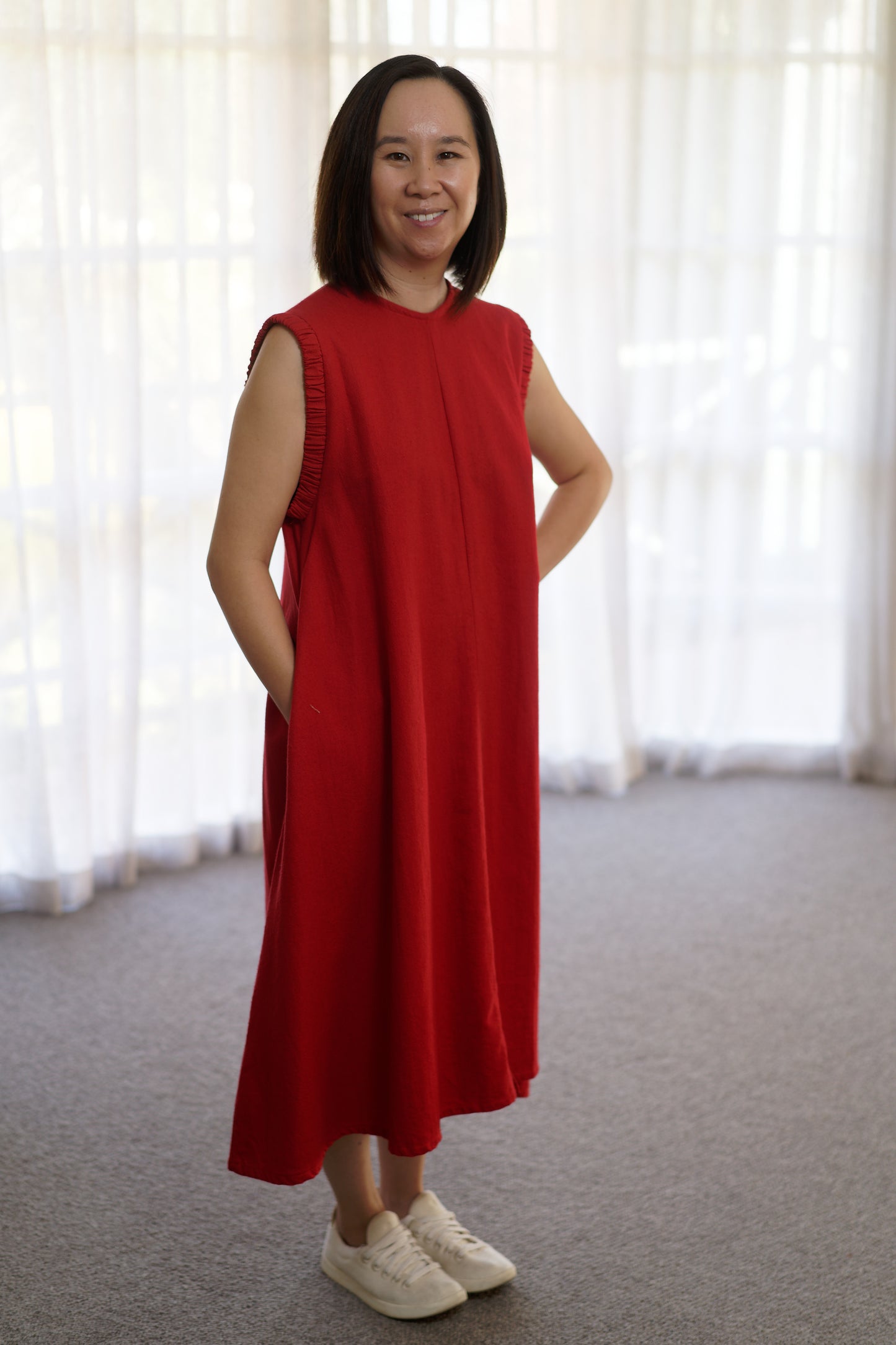 Dahlia Detailed Sleeveless Dress