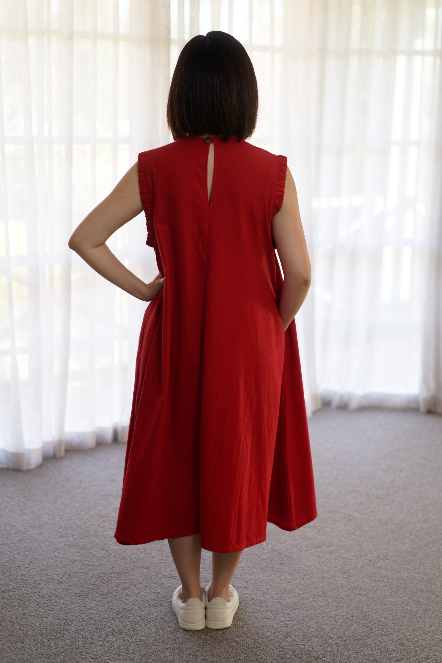 Dahlia Detailed Sleeveless Dress